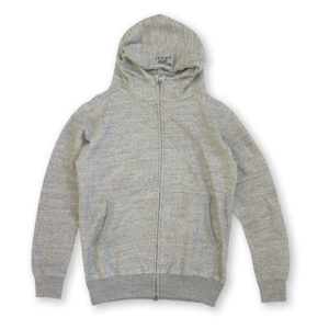 DF013 杢裏毛 前開きパーカー TOPGRAY | D-ARMS ONLINE SHOP