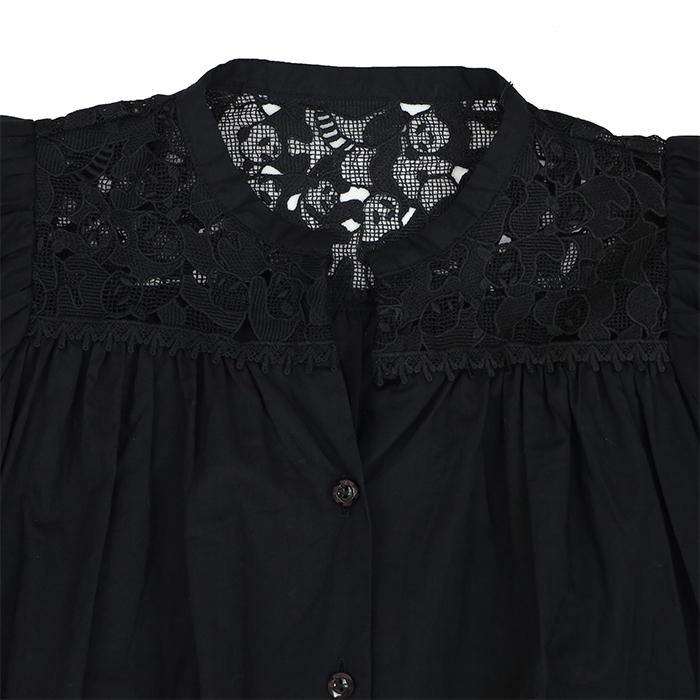 05CS069030 レースパンダ Tunic 02BLK | D-ARMS ONLINE SHOP