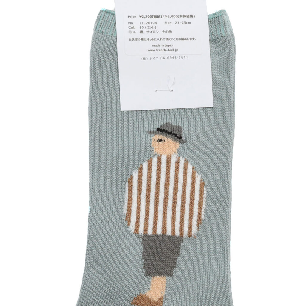 French bull フレンチブル 11-26104 カップルソックス vacances 靴下 おしゃれ