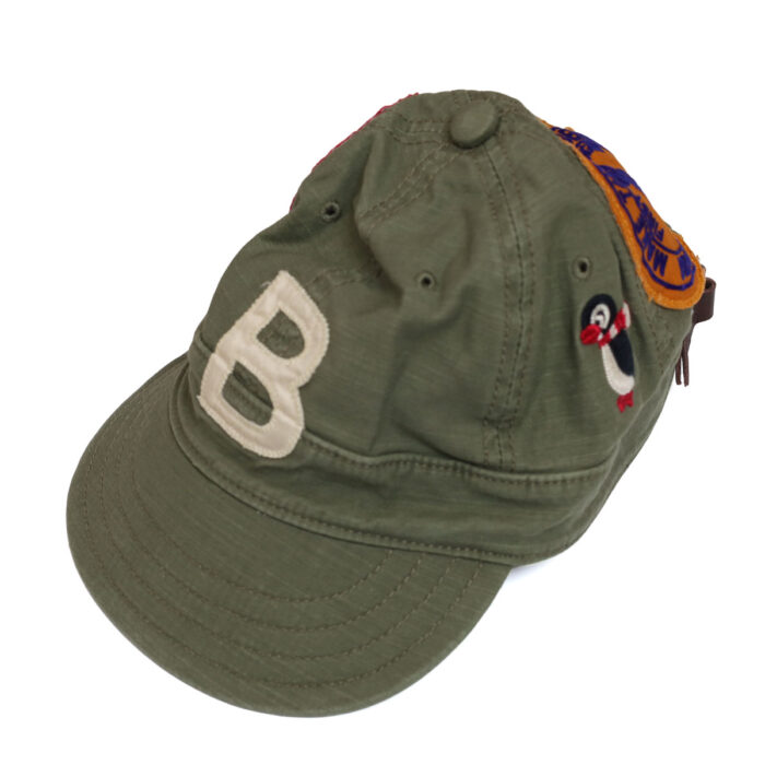 DENIM DUNGAREE デニムアンドダンガリー 22620002 ワッペン付きBキャップ 帽子 キャップ