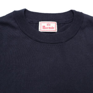 mao made マオメイド 611120 CHOやわらかチョーしなやか超ほおずりコットンシリーズ ボーダーTEEインに着てる風プルオーバー トップス