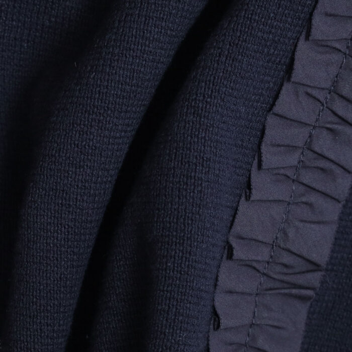 mao made マオメイド 611123 サイドふりふりフリルテーパードパンツ ボトム フリル