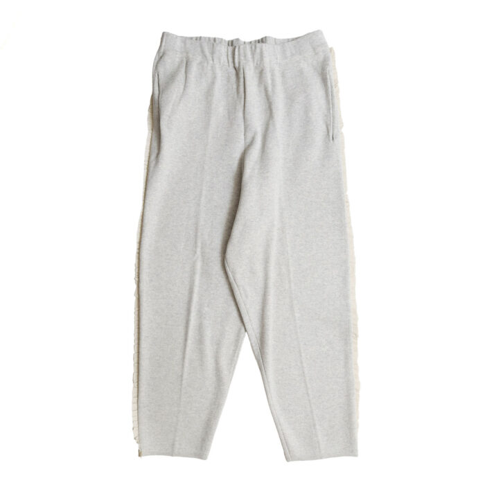 mao made マオメイド 611123 サイドふりふりフリルテーパードパンツ ボトム フリル