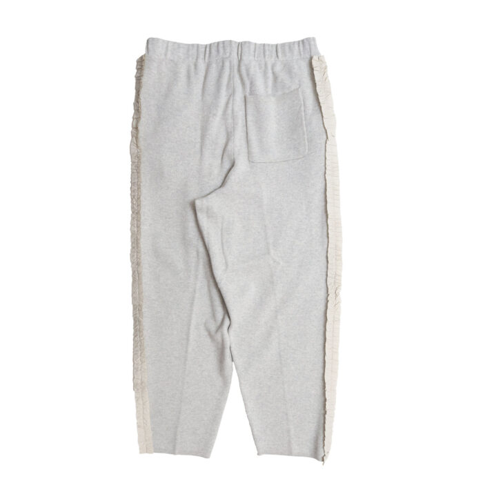 mao made マオメイド 611123 サイドふりふりフリルテーパードパンツ ボトム フリル