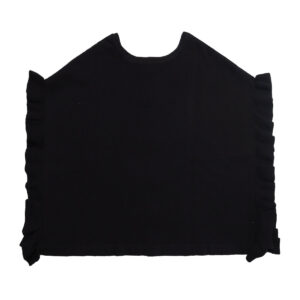 mao made マオメイド 611126 シルケットコットンミラノリブコレクション 2WAYふりふりフリルベスト フリル ベスト トップス 2WAY