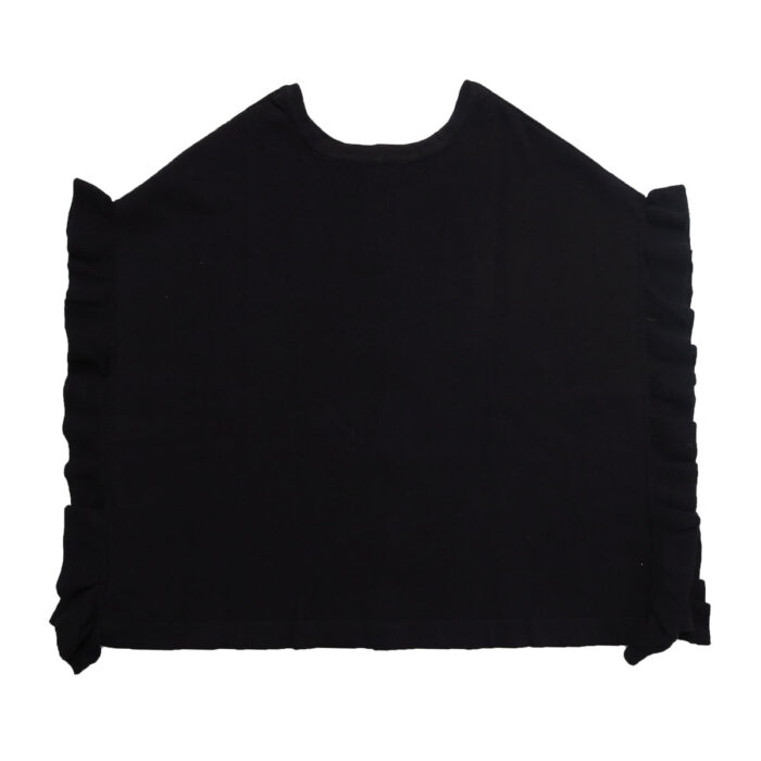 mao made マオメイド 611126 シルケットコットンミラノリブコレクション 2WAYふりふりフリルベスト フリル ベスト トップス 2WAY