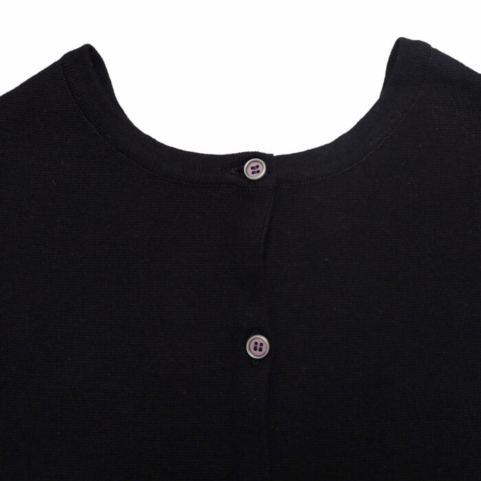 mao made マオメイド 611126 シルケットコットンミラノリブコレクション 2WAYふりふりフリルベスト フリル ベスト トップス 2WAY