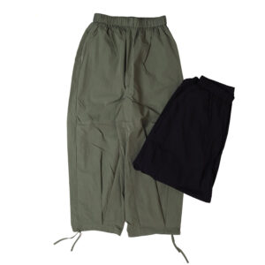 mao made 611302 裾タック＆ドロスト ボリューミー パンツ マオメイド