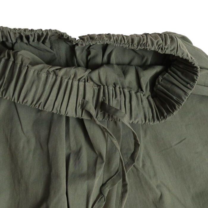 mao made 611302 裾タック＆ドロスト ボリューミー パンツ マオメイド