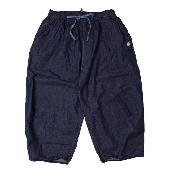 快晴堂 かいせいどう 62P-19 Girl’s マルチシーズン 6オンスデニム ふわふわタックパンツ ボトム パンツ デニム