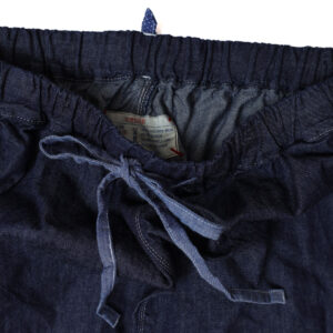 快晴堂 かいせいどう 62P-19 Girl’s マルチシーズン 6オンスデニム ふわふわタックパンツ ボトム パンツ デニム