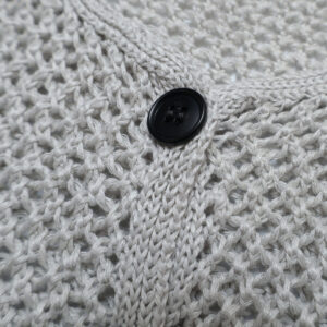 CNMDS2601 maison de soil メゾンドソイル 5GG LINEN OPENWORK KNIT VEST リネン ベスト