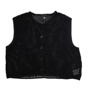 CNMDS2601 maison de soil メゾンドソイル 5GG LINEN OPENWORK KNIT VEST リネン ベスト