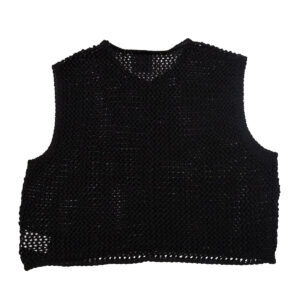 CNMDS2601 maison de soil メゾンドソイル 5GG LINEN OPENWORK KNIT VEST リネン ベスト