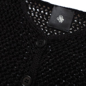 CNMDS2601 maison de soil メゾンドソイル 5GG LINEN OPENWORK KNIT VEST リネン ベスト