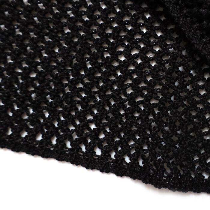 CNMDS2601 maison de soil メゾンドソイル 5GG LINEN OPENWORK KNIT VEST リネン ベスト