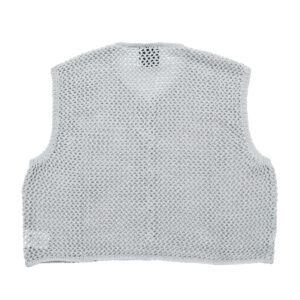 CNMDS2601 maison de soil メゾンドソイル 5GG LINEN OPENWORK KNIT VEST リネン ベスト