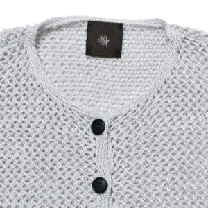 CNMDS2601 maison de soil メゾンドソイル 5GG LINEN OPENWORK KNIT VEST リネン ベスト