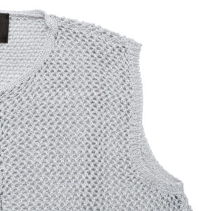 CNMDS2601 maison de soil メゾンドソイル 5GG LINEN OPENWORK KNIT VEST リネン ベスト