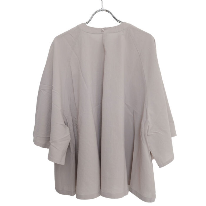 evam eva トップス E261T119 cotton flare pullover