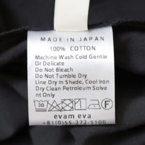 evam eva E261T120 cotton raglan one-piece エヴァムエヴァ ワンピース