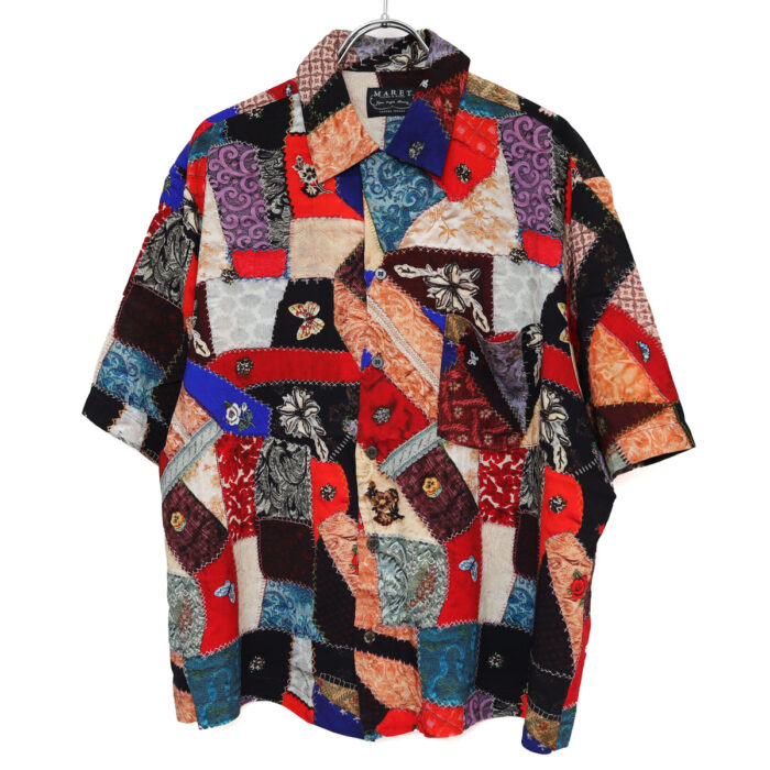 MARET マレ M236S11 クレイジーキルト PT アロハシャツ シャツ トップス