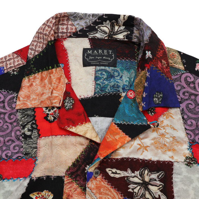 MARET マレ M236S11 クレイジーキルト PT アロハシャツ シャツ トップス