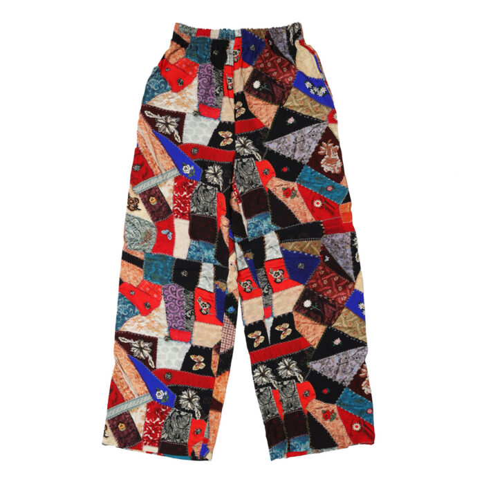 MARET マレ M236S42 クレージーキルトPT アロハワイドロングパンツ ボトム