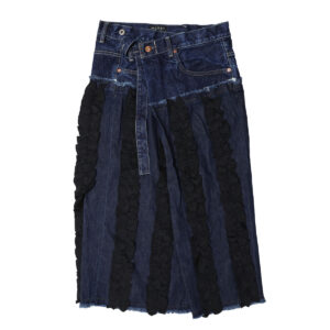 MARET マレ 32620613 M236S82 アシタックフリルスカート ボトム スカート デニム