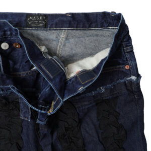 MARET マレ 32620613 M236S82 アシタックフリルスカート ボトム スカート デニム