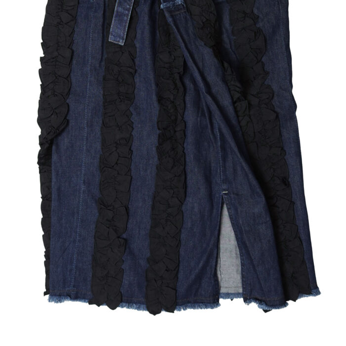 MARET マレ 32620613 M236S82 アシタックフリルスカート ボトム スカート デニム