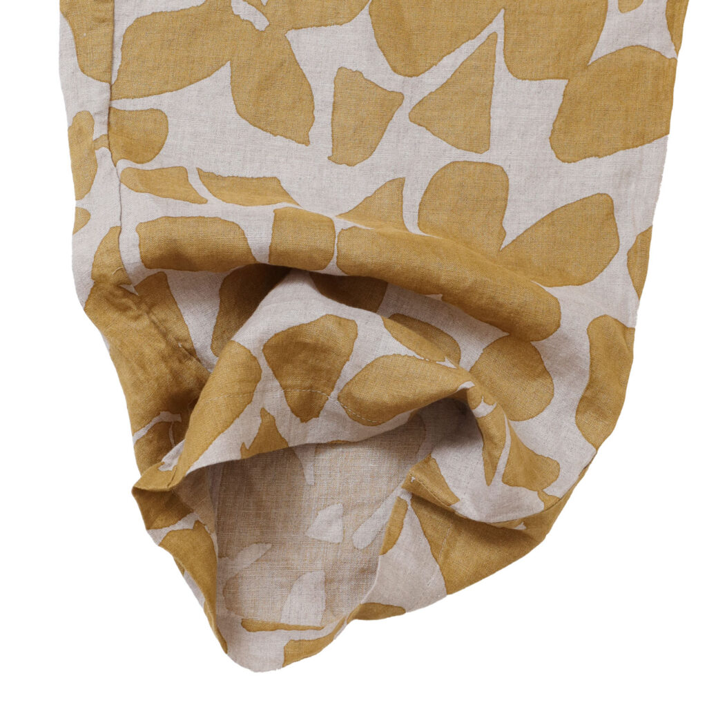 prit プリット P72612 60/1リネンシーチングビッグフラワープリントタックイージーパンツ ボトム 麻 リネン 春夏