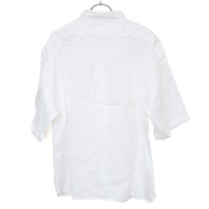 prit プリット P81646 60/1フレンチリネン 5分袖レギュラーカラーシャツ トップス 麻100% リネン