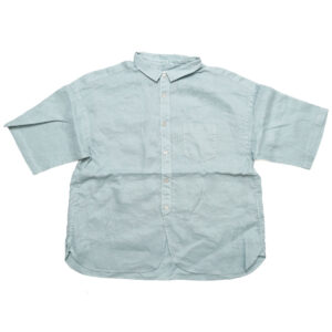 prit プリット P81646 60/1フレンチリネン 5分袖レギュラーカラーシャツ トップス 麻100% リネン