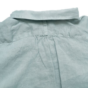 prit プリット P81646 60/1フレンチリネン 5分袖レギュラーカラーシャツ トップス 麻100% リネン