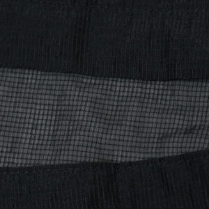 P82600 ナイロンシアーペーパーリップストップ 裾ヒモコクーンブルゾン プリット ナチュラル トップス