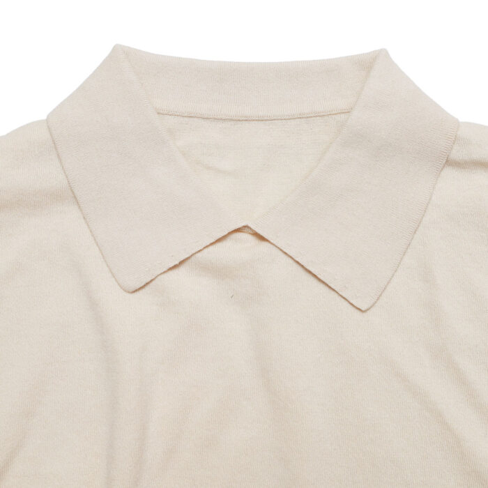 prit プリット P916108 40/2ハイツイストコットン16Ｇ天竺編み衿付き5分袖ワイドプルオーバー プルオーバー トップス