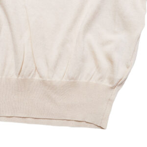 prit プリット P916108 40/2ハイツイストコットン16Ｇ天竺編み衿付き5分袖ワイドプルオーバー プルオーバー トップス