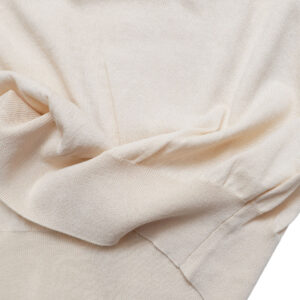 prit プリット P916108 40/2ハイツイストコットン16Ｇ天竺編み衿付き5分袖ワイドプルオーバー プルオーバー トップス