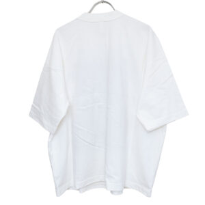 prit プリット P91638 17/1空紡天竺×10/1ムラ糸プリント5分袖フレームＴシャツ 5分袖 Ｔシャツ ドット トップス