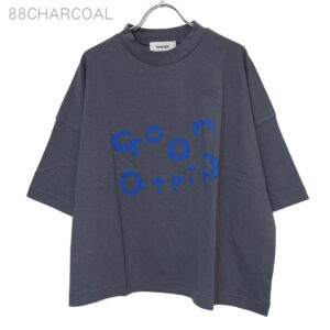 tumugu ツムグ TC26103 ラフィ天竺 プリントT (go on a trip) Tシャツ トップス　