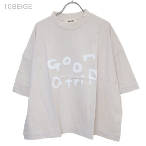 tumugu ツムグ TC26103 ラフィ天竺 プリントT (go on a trip) Tシャツ トップス　
