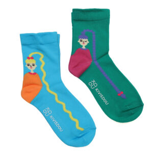 きびす堂 キビスドウ k31148 ロングヘアーツインズショートソックス(2足セット) 靴下 くつした