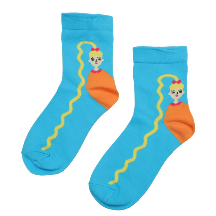 きびす堂 キビスドウ k31148 ロングヘアーツインズショートソックス(2足セット) 靴下 くつした