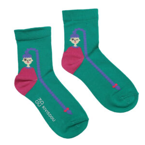 きびす堂 キビスドウ k31148 ロングヘアーツインズショートソックス(2足セット) 靴下 くつした