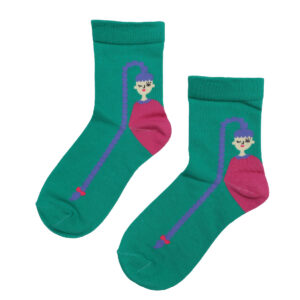 きびす堂 キビスドウ k31148 ロングヘアーツインズショートソックス(2足セット) 靴下 くつした