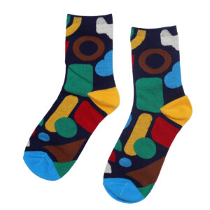 きびす堂 キビスドウ k31151 〇△□ ショートソックス(2足セット) 靴下 くつした