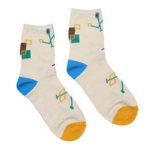 きびす堂 キビスドウ k31151 〇△□ ショートソックス(2足セット) 靴下 くつした