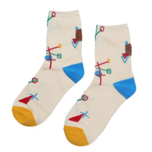 きびす堂 キビスドウ k31151 〇△□ ショートソックス(2足セット) 靴下 くつした