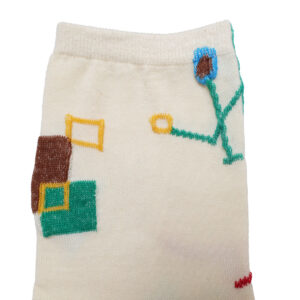 きびす堂 キビスドウ k31151 〇△□ ショートソックス(2足セット) 靴下 くつした